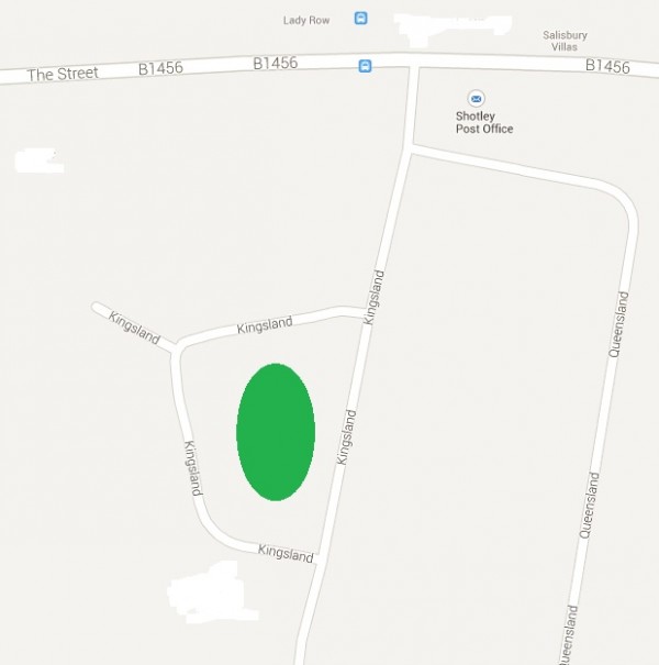 Location Map of Kingsland Play Area